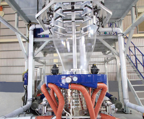 Blown film extrusion