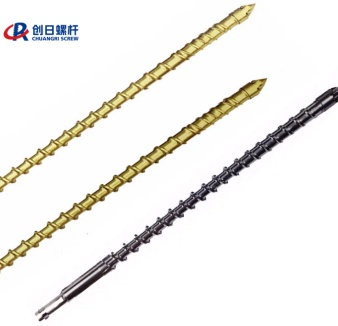 Coated Injection Molding Screw.