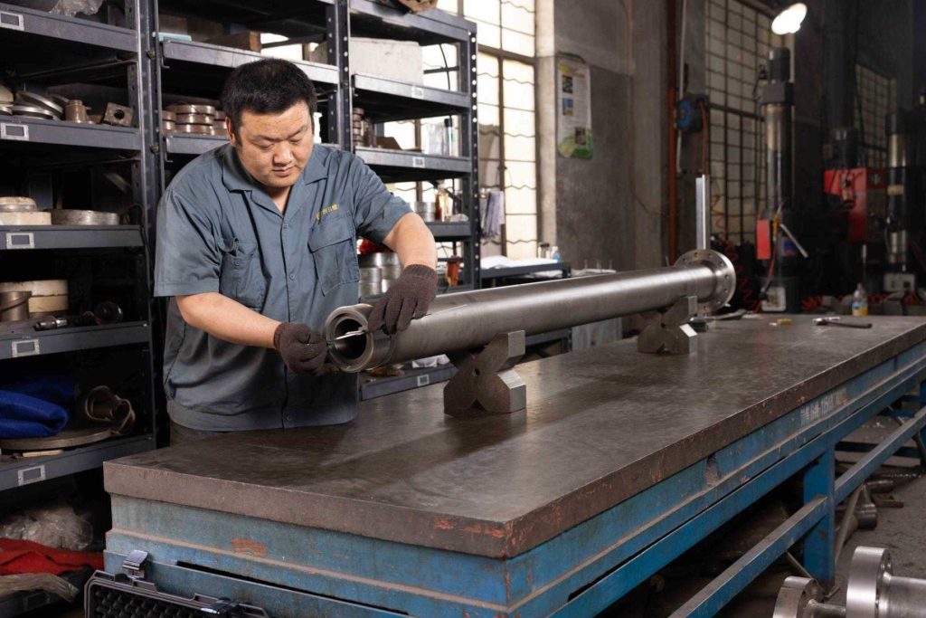 Production Process Flow of Screw and Barrel Machining8